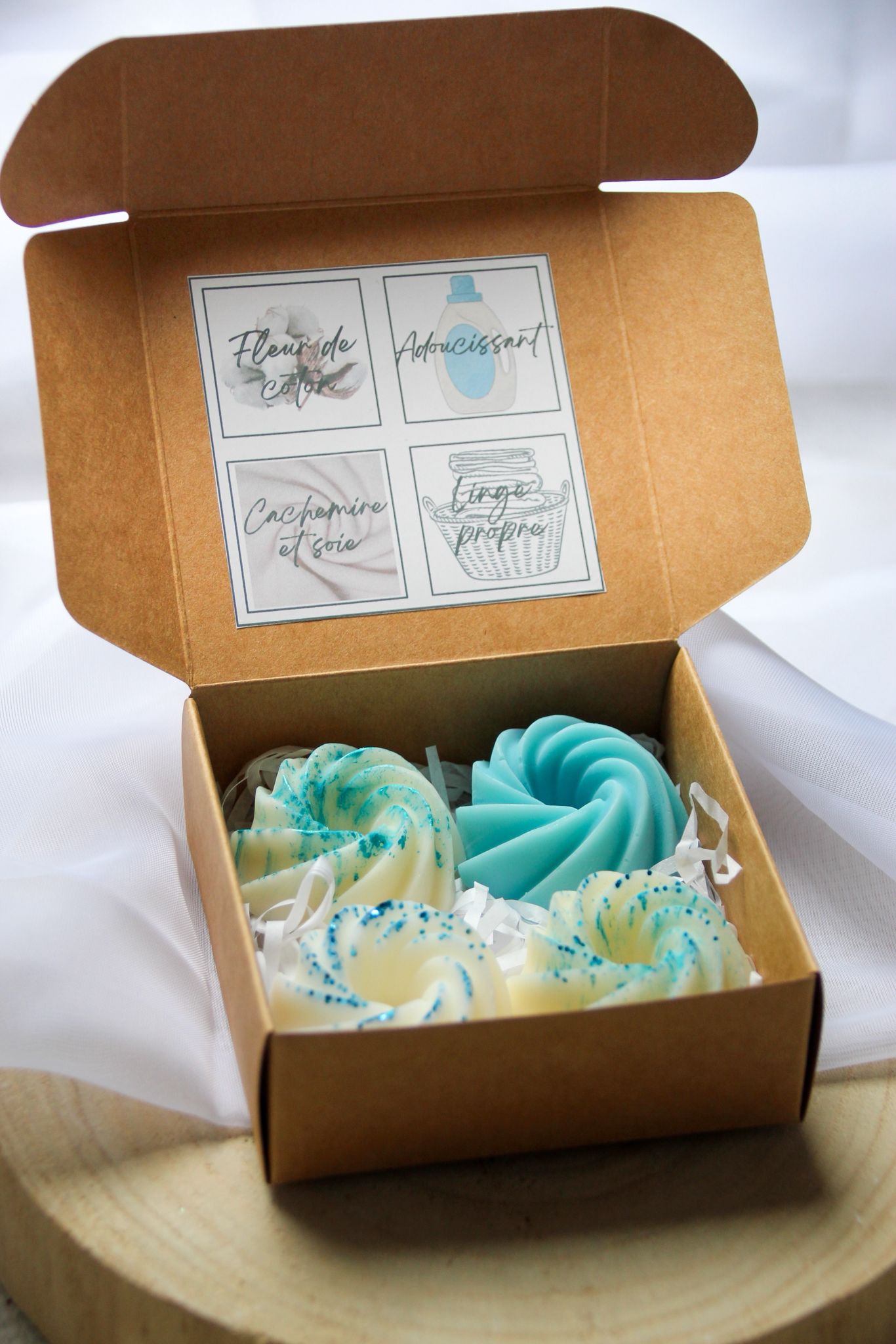 Coffret 4 fondants