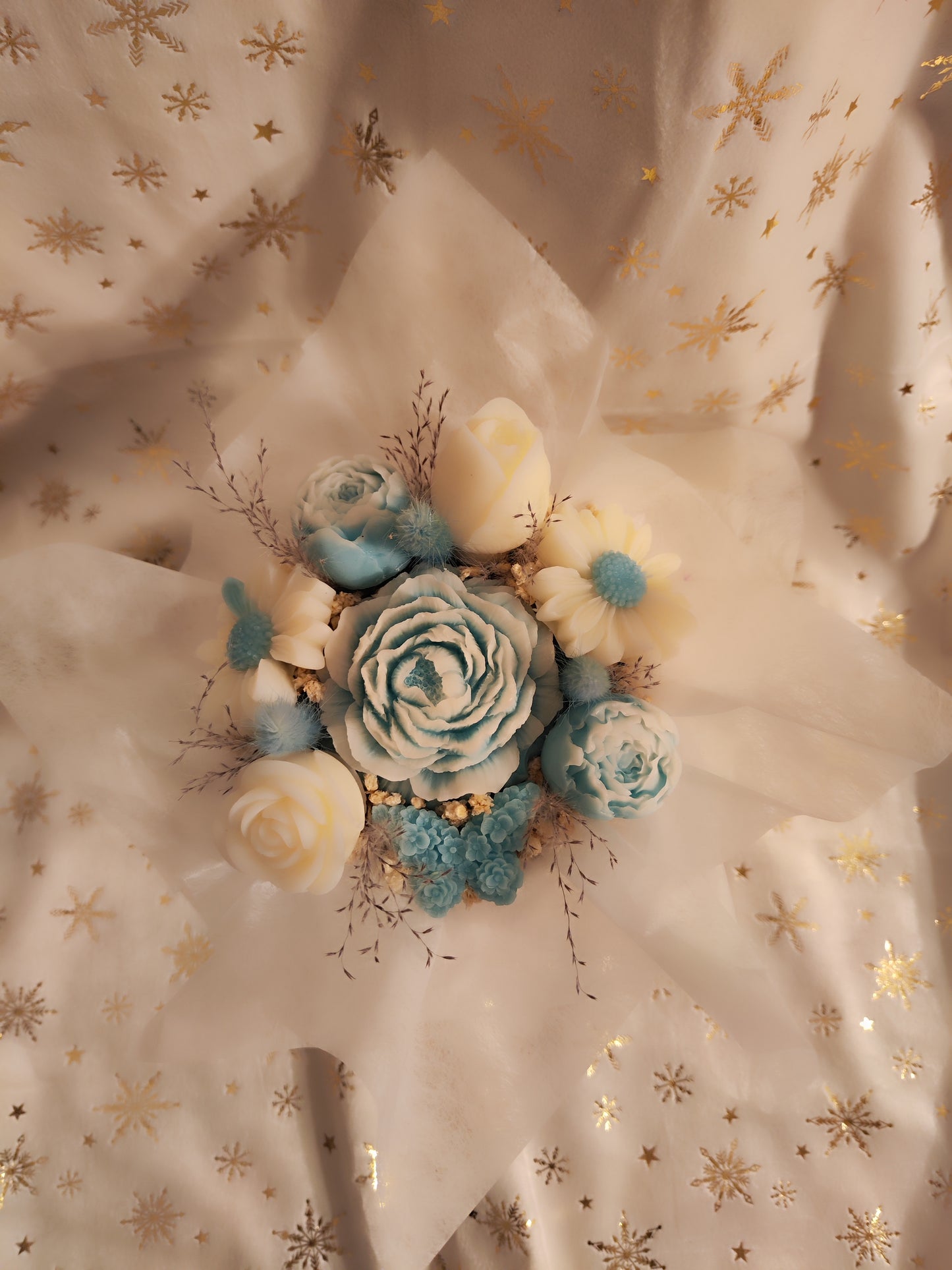 Bouquet classique - Fleur de coton