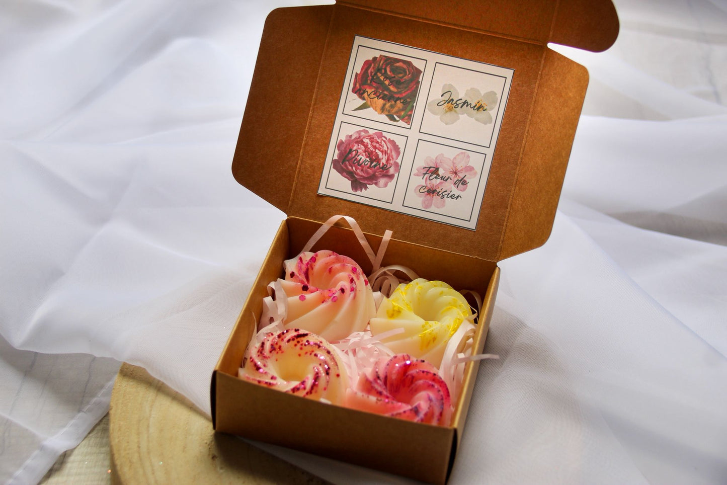 Coffret 4 fondants