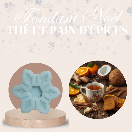 Fondant Noël - Thé et pain d’épices