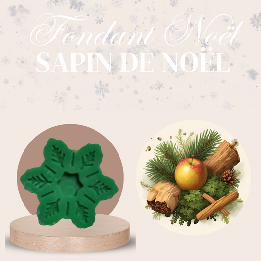 Fondant Noël - Sapin de Noël