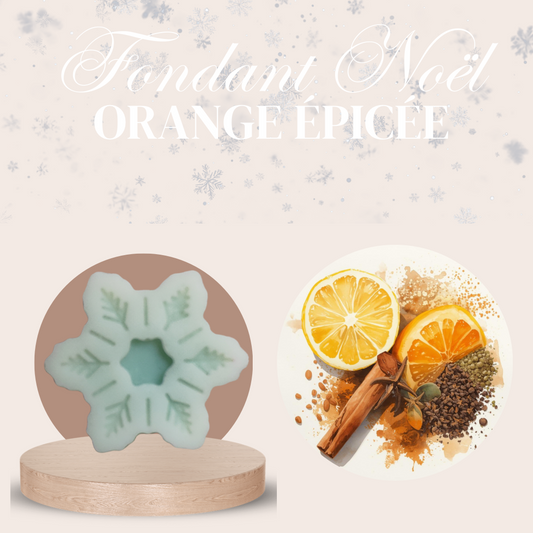 Fondant Noël - Orange épicée