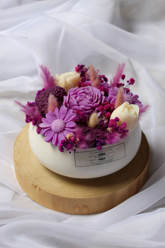 Bouquet éternel céramique