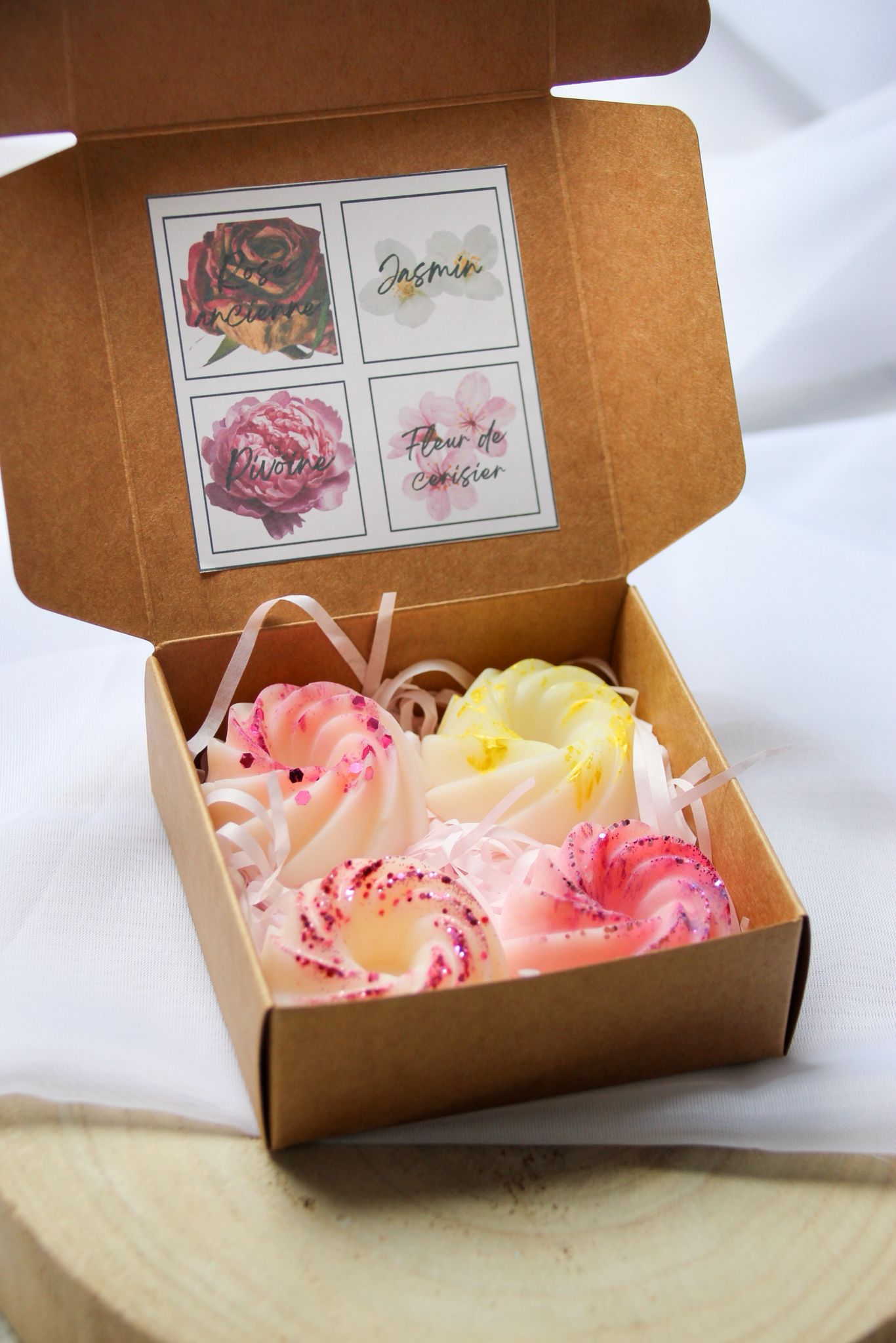 Coffret 4 fondants