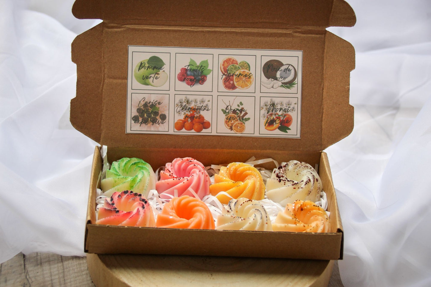 Coffret 8 fondants