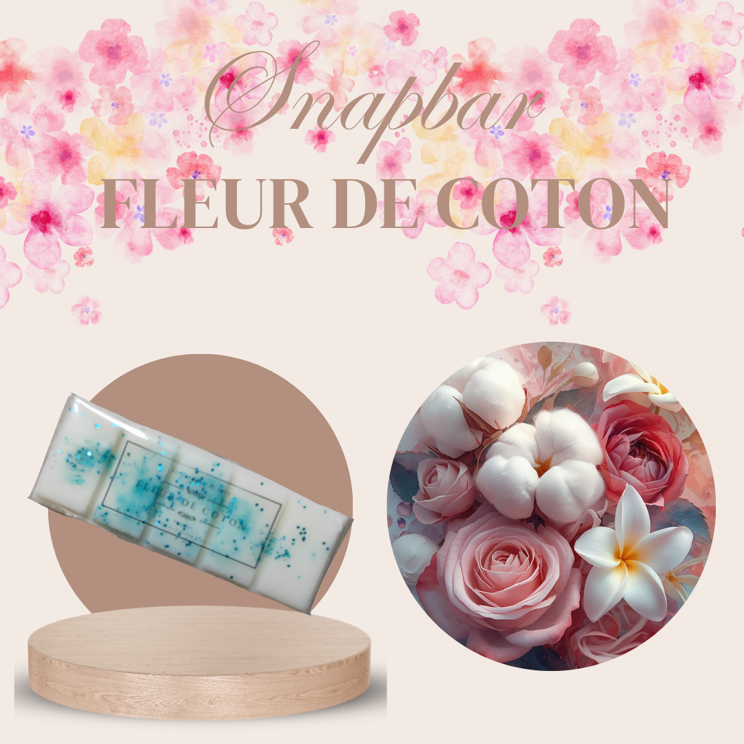 Snapbar - Fleur de coton