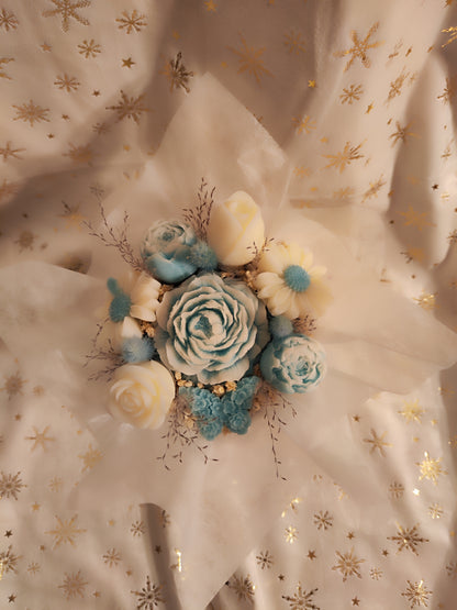 Bouquet classique - Fleur de coton
