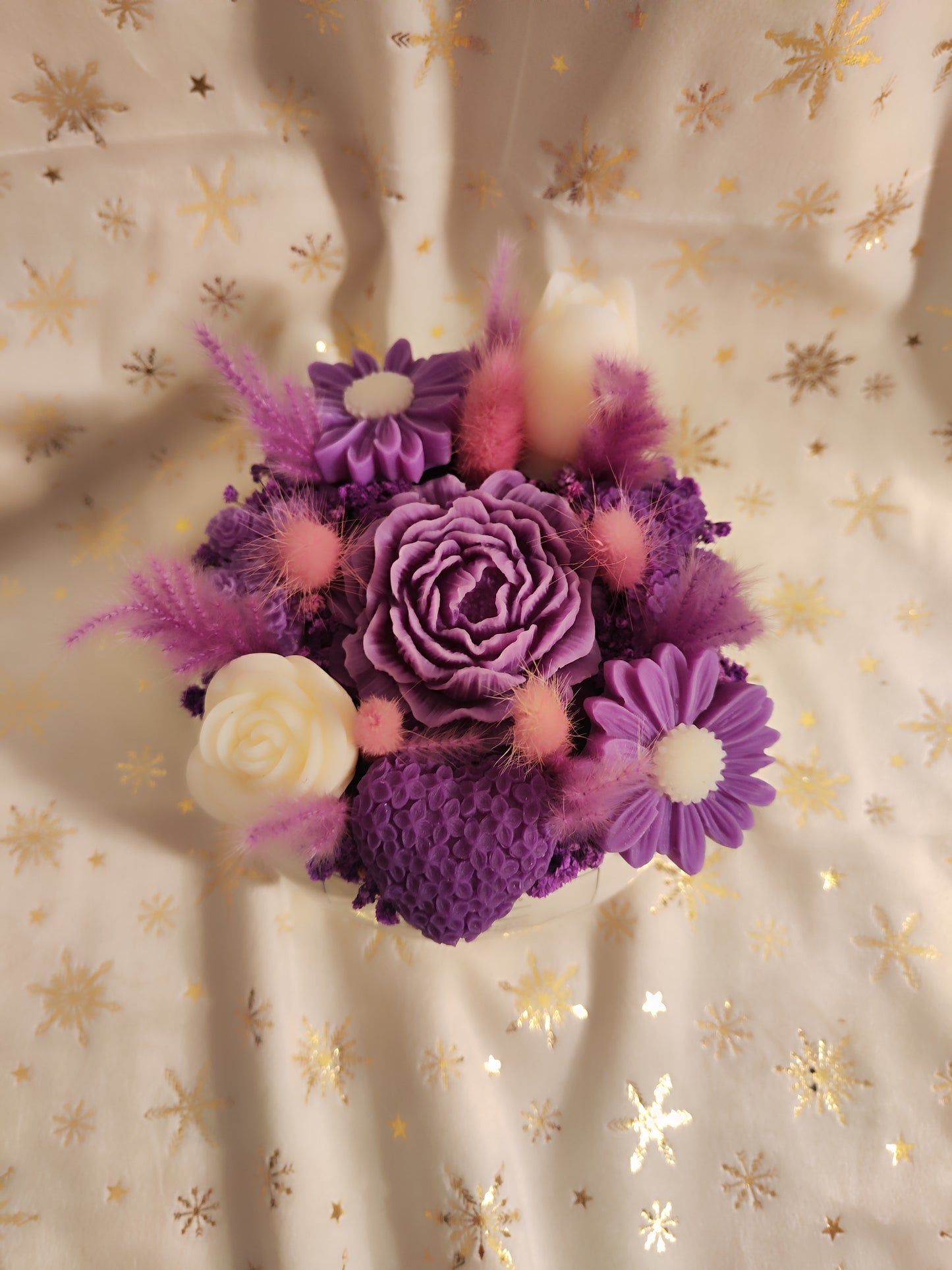 Bouquet céramique - Violette