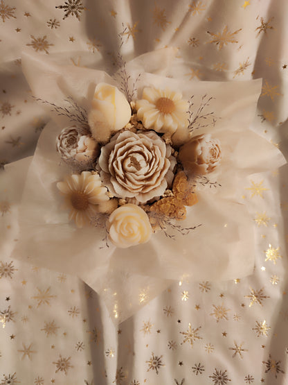 Bouquet classique - Monoï pêche
